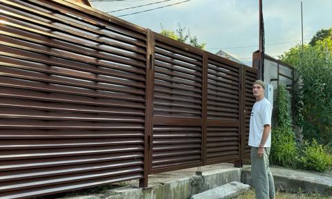 Распашные ворота